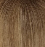 P10-02 Hair Topper MOCCA ROOTED