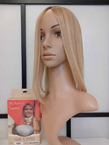 Mocca Rooted RUBY Hair Topper