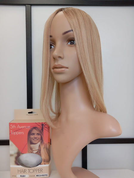 Mocca Rooted RUBY Hair Topper