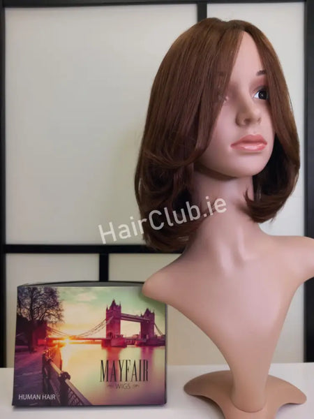 Alexi+2" Human Hair Wig Colour 4