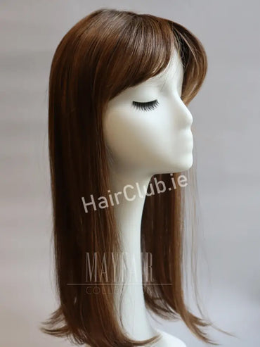 Baroness Mixed Brown Rooted - Hair Topper Hair Toppers
