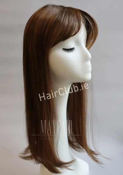 BARONESS MIXED BROWN ROOTED - HAIR TOPPER