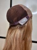 BONNIE Human Hair Wig Coffee Rooted