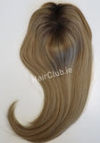 Juliet Human Hair Topper COFFE ROOTED
