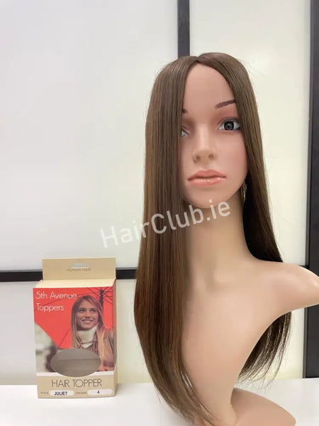 Juliet Human Hair Topper Colour 4
