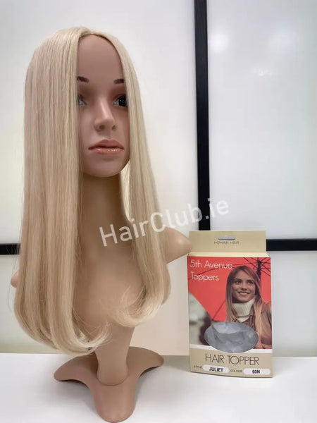 Juliet Human Hair Topper Colour 60N