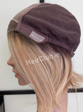 LUSH Human Hair Wig Mocca Rooted