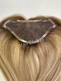 VERONA Human Hair Frontal Mocca Rooted B