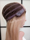 Victoria Human Hair Wig COFFEE ROOTED